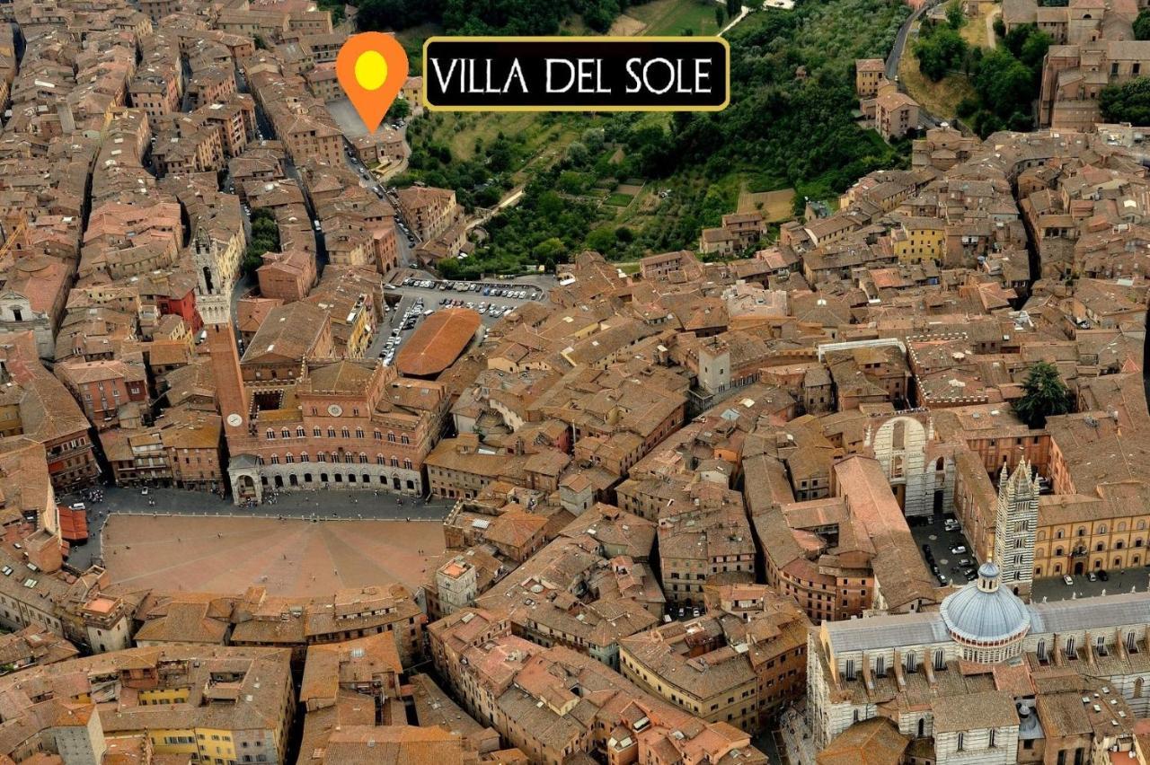 Villa Del Sole Siena Exteriör bild